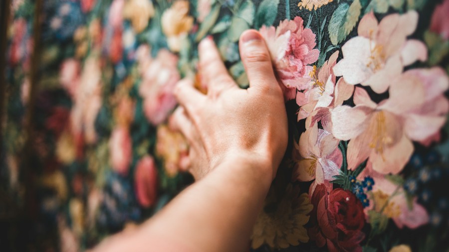 Crate and Barrel Launches 99 Wallpaper Designs: What Shoppers Should Know 1 peel and stick wallpaper application