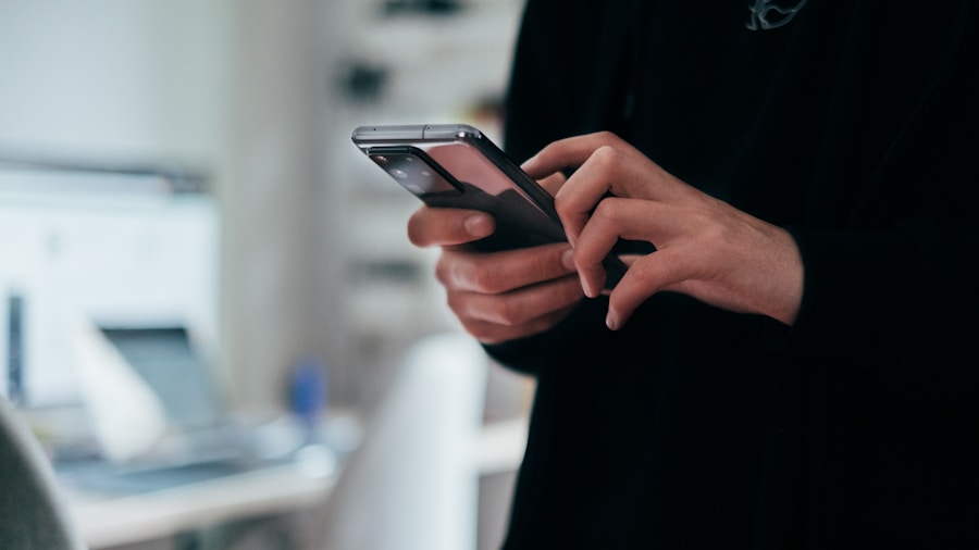 Carrier Location Tracking on Your Phone: What Shoppers Should Know 1 person checking phone privacy menu