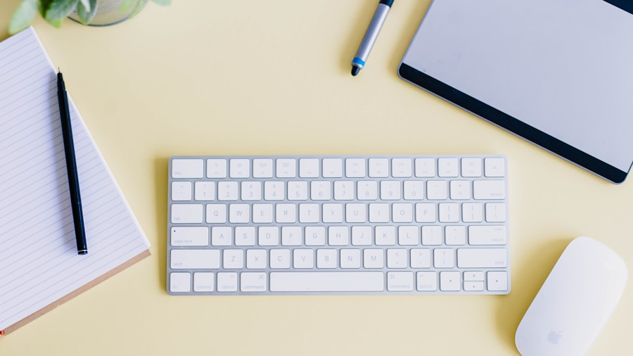 7 Tips for Choosing the Right Mechanical Keyboard Switch Type 2 professional desk workspace typing