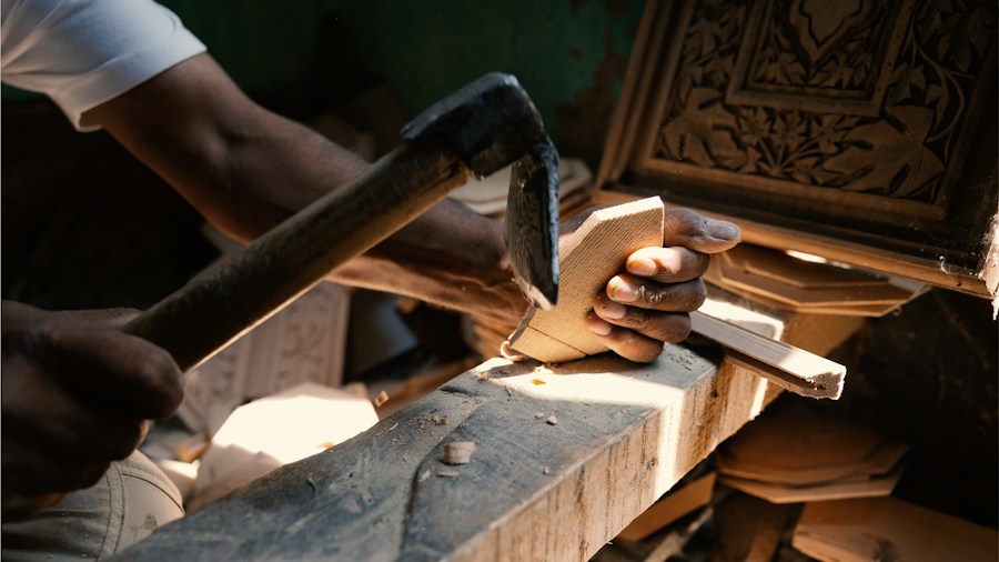 recycled material furniture craftsmanship