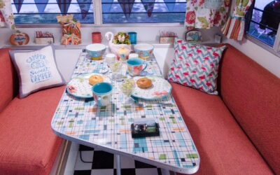 Vintage RV Wallpaper Makeover: Design Lessons for Small Spaces