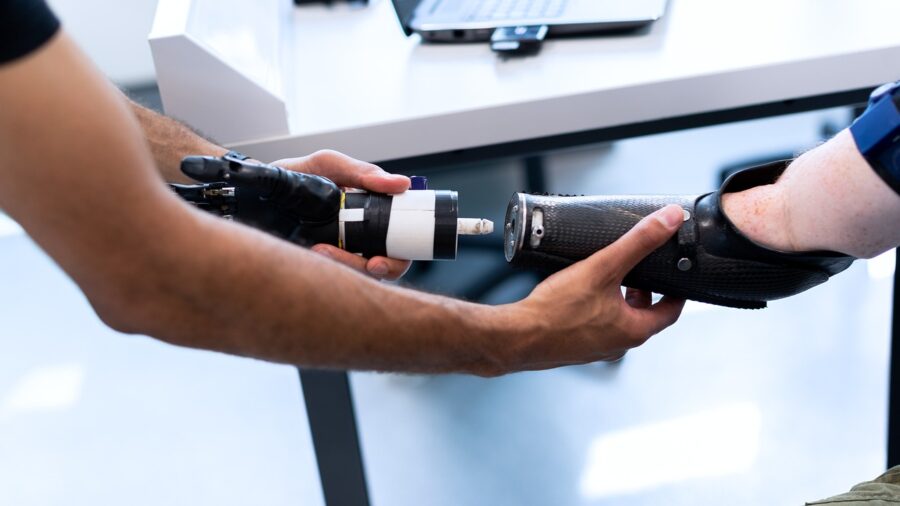 robotic arm technology workspace