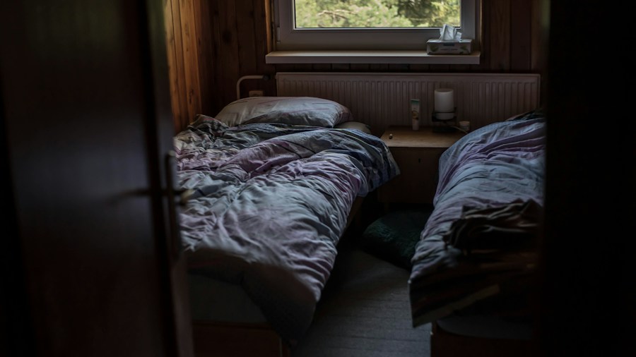 roommates sleeping separate bedroom quiet
