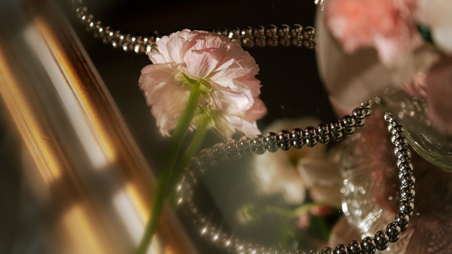 DIY Beaded Curtain Project Goes Viral for Pet Owners and Home Decorators 2 scalloped beaded strand arrangement