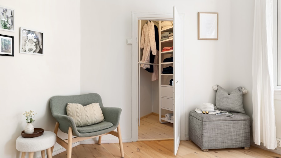 scandinavian interior design hidden storage