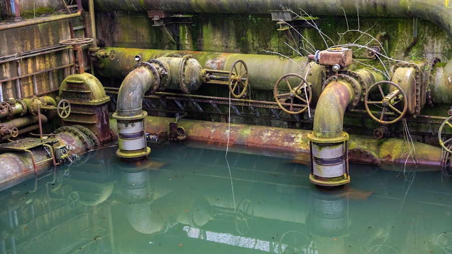 sewage pipe corrosion damage