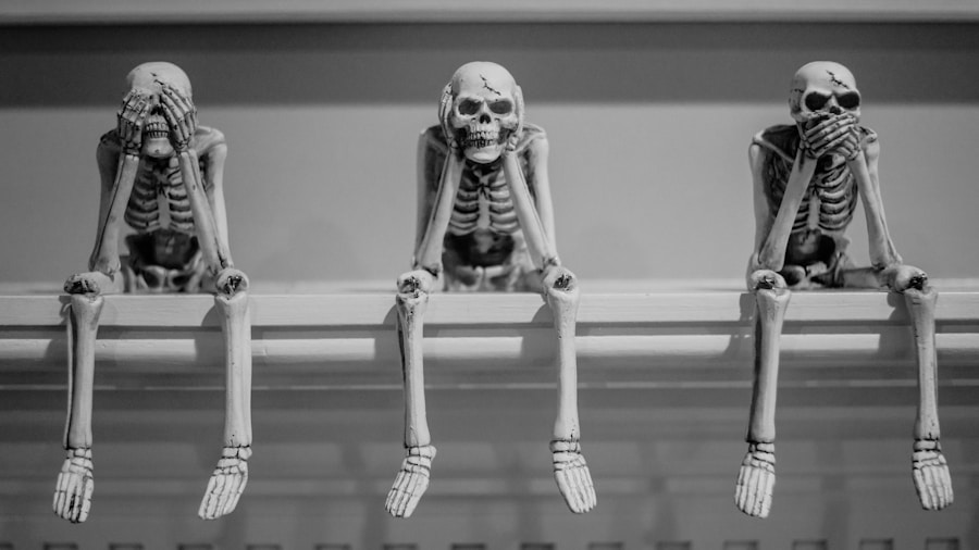 skeleton tableware entertaining