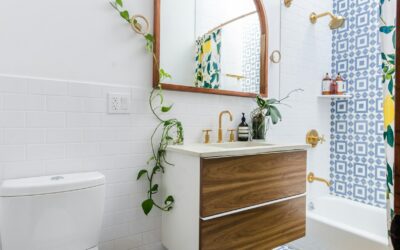 IKEA Tension Rod Hack Solves Bathroom Storage