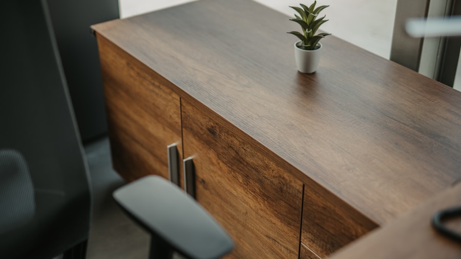 solid wood furniture detail close up