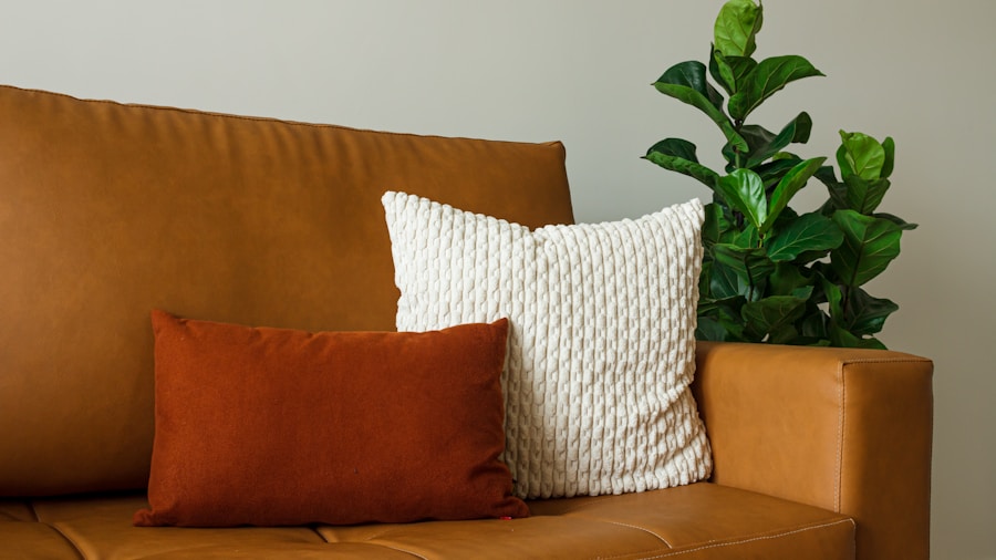 textured throw pillows neutral sofa