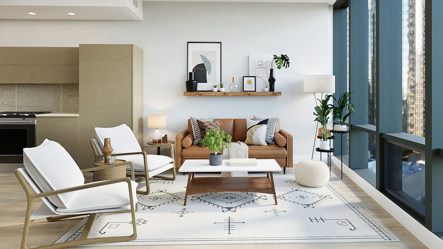 Target's Unexpected Chrome Lamp Trend Reshapes Coffee Table Design for 2025 1 vintage brass gold mixed metals living room