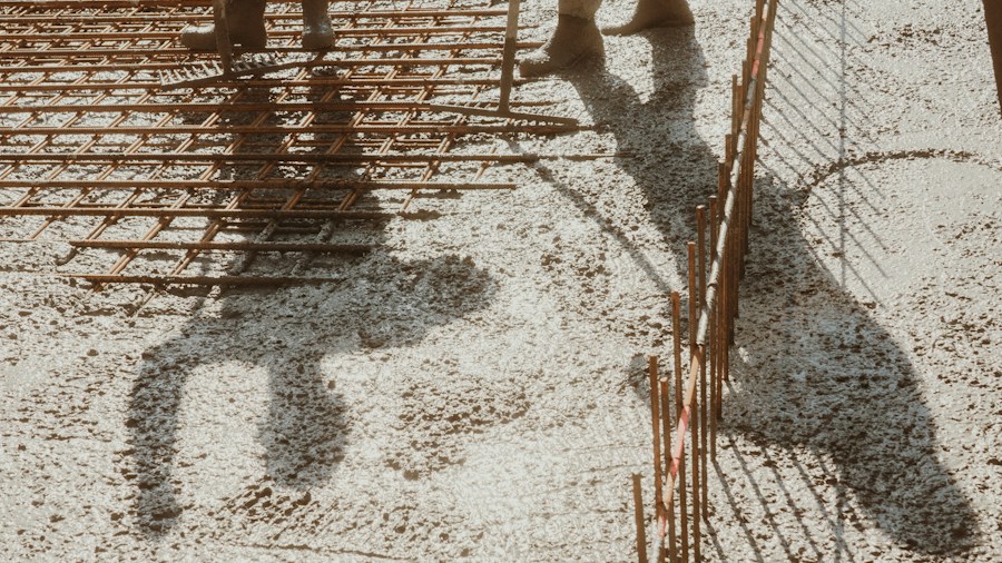 worker safety concrete site