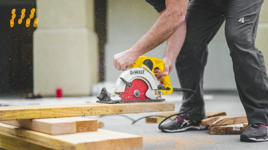 Greenworks 24V Pro Power Tools Challenge Premium Brands with Lower Prices 2 worker using cordless power tool jobsite